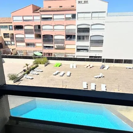 Lvam - T3 - 6 Personnes - Au Coeur Du Cap D'agde - Piscine Апартаменты